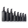 10ml 15ml 20ml 30ml 50ml 100ml black Cosmetic Glass Essential Oil Dropper Bottle,high quality black glass pump bottle