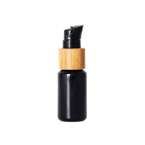 30mL Reasonable Price Essential Oil Cosmetic Serum Refillable Bottle with Bamboo