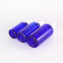 Essential oil packaging container new design cobalt blue trend cosmetic dropper bottle with white plastic dropper