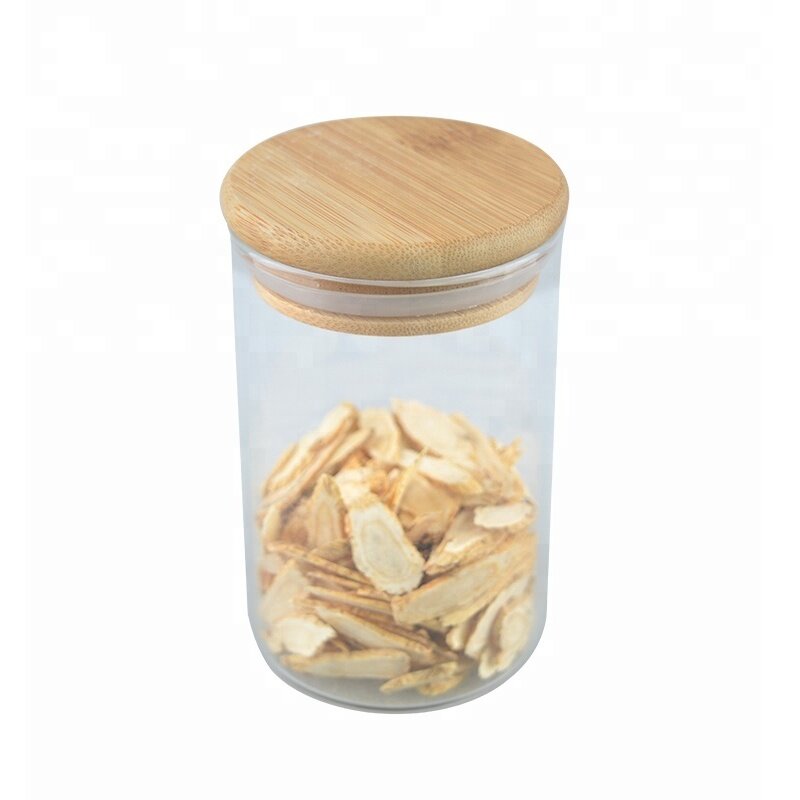 storage jar with cork lid airtight glass storage jar food jar wholesale