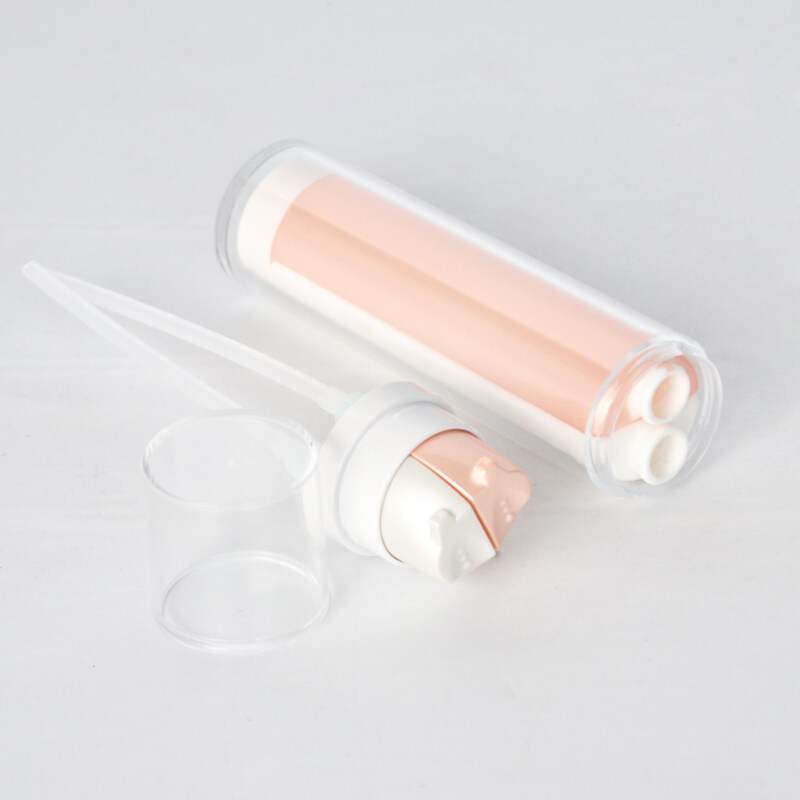 50ml new style two pumps plastic bottle can  be used for the lotion or serum