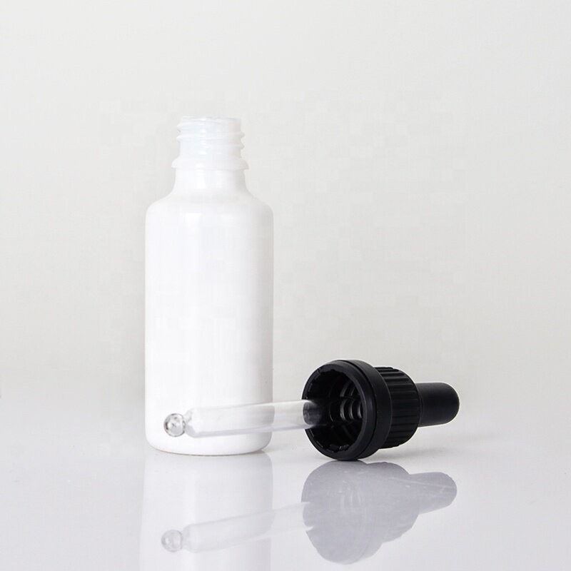 30mL Decorative Label 1 oz Glass Dropper Serum Bottles with Reasonable Price