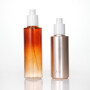 New Arrival 100ml 120ml  PETG plastic lotion bottles painted plastic bottles with sprayer pump cosmetic packaging