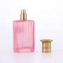 30ml 50ml 100ml Pink high-end frosted perfume bottle