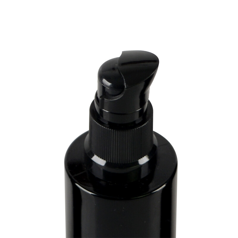 Dark Violet Cosmetic Toner Glass Bottle With Mist Sprayer