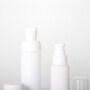 High Quality Opal White Glass Bottle And Jar For Skincare, 10ml 30ml 50ml luxury white glass bottle