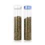 Transparent Glass Food Canisters For Dry Goods Organization glass storage glass jar