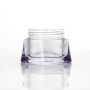 New Design 50g 50ml plastic jars round shape plastic jars empty plastic cosmetic containers and packages
