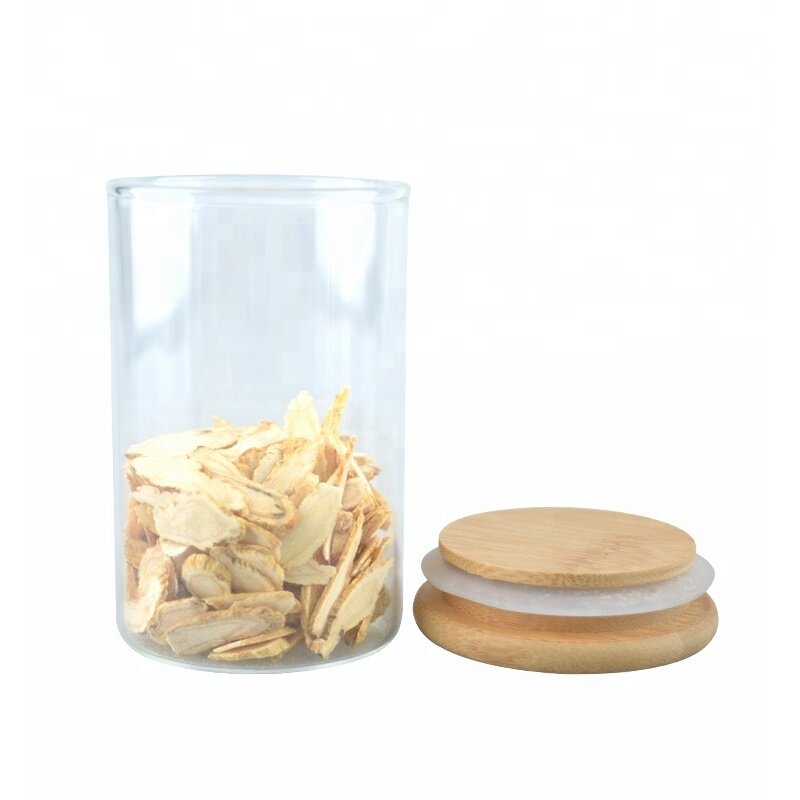 cork lid for glass kitchen containers storage for food