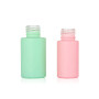 Hot seller 15ml 20ml pink color coating glass dropper bottle pink painting essential oil bottle