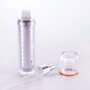 Hot selling  15ml 30ml 60ml 120ml  50g Acrylic Silver Cream Jars for essence lotion cream cosmetic packaging