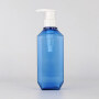 Hot selling 500ml PETG plastic foam bottles blue color for personal care shampoo lotion with pump sprayer