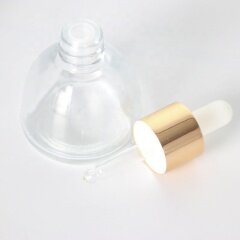 15ml special cone shape essential oil bottle factory price glass dropper bottle
