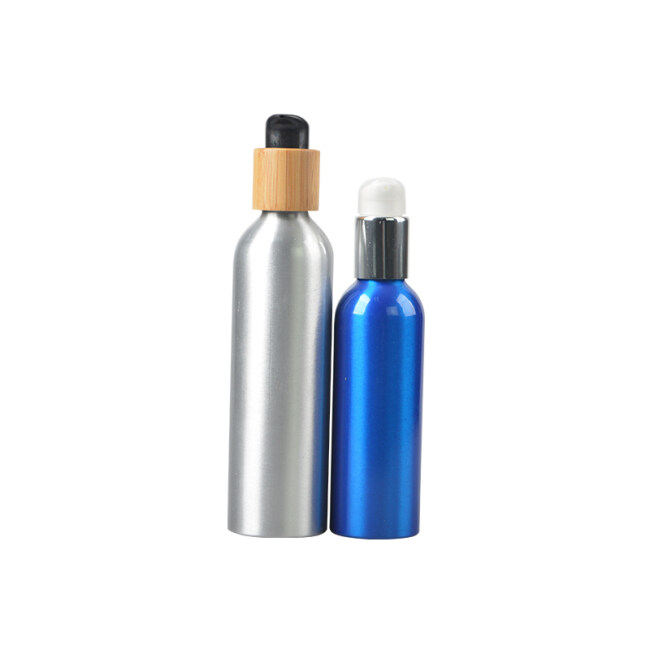 Wholesale cosmetic packaging spray bottle 30ml 50ml 100ml 120ml aluminium spray bottle