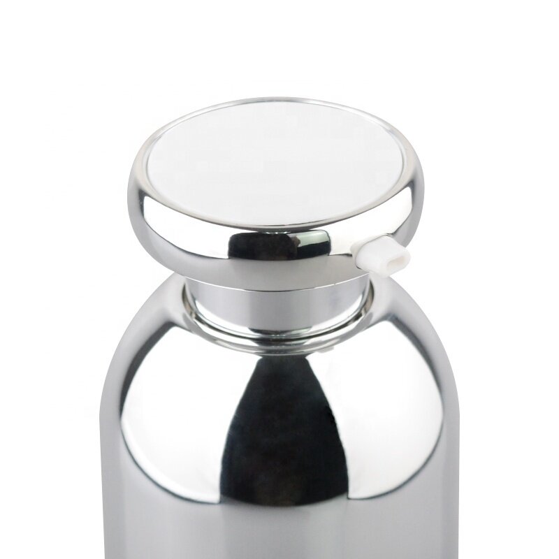 New plastic product acrylic bottles and jars with sliver lid