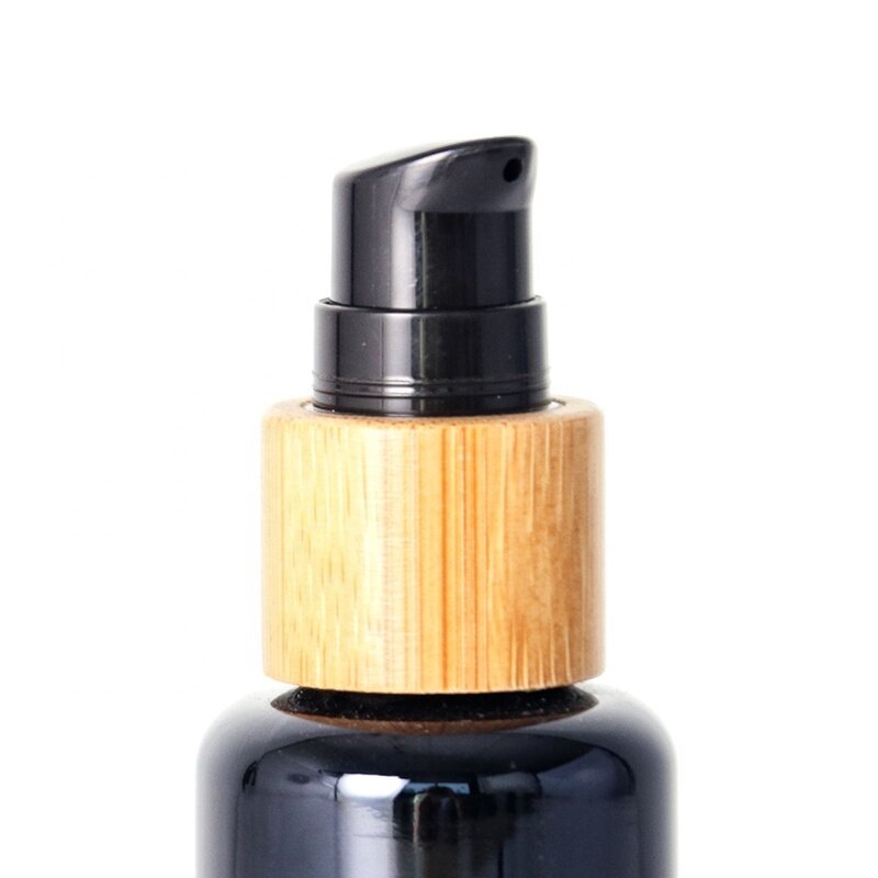 30mL Reasonable Price Essential Oil Cosmetic Serum Refillable Bottle with Bamboo