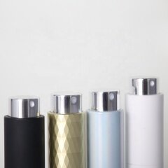 Small size aluminum refillable perfume atomizer knob style 10ml twist design atomizer wholesale