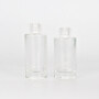 30ml round thick botom transparent essential oil glass bottle with electroplate dropper