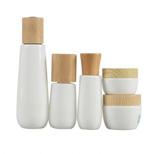 Best Quality China Manufacturer With Bamboo Lid Cosmetic 50G Glass Jar
