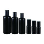 10ml 15ml 30ml 50ml 60ml 100ml essential oil glass bottle roll on bottle with plastic black round cap wholesale you can design
