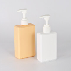 Hot selling 200ml 250ml PETG plastic shampoo bottles for shower gel  body wash with pump