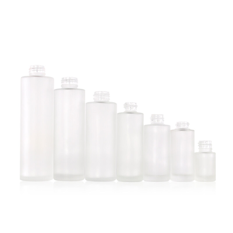 30ml atomizer glass bottle, essential oil clear frosted glass bottle