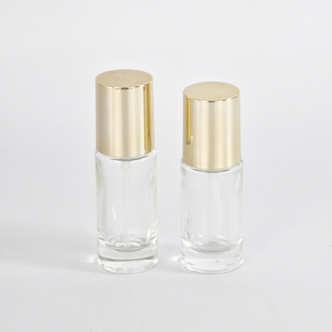 30ml round glass dropper bottle for essential oil and serum