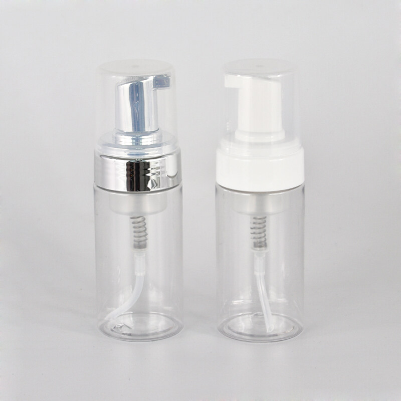 Hand liquid soap cleanser plastic foaming foam pump bottle with pump top dispenser 100ml 120ml 150ml 200ml