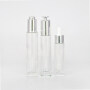 Cosmetic packaging 20ml empty thin tall glass tube  colored perfume serum essential oil bottle