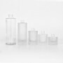 Luxury transparent frosted glass bottle for Cosmetic essential oil serum lotion toner gel Aromatherapy Home Fragrances