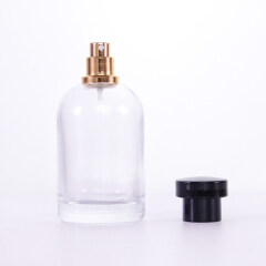 Square Fancy Customize Color Empty Botella perfume De atomizer Glass 100ml 50ml 30ml Custom Perfume Bottle With Pump Spray