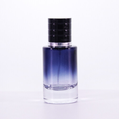 Factory direct supply 30ml, 50ml, 100ml high-end spray scrub perfume bottle, color logo can be customized