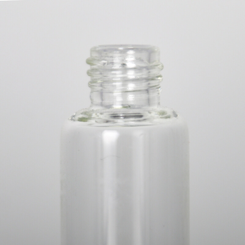 Pink Aluminium Case Glass Liner Perfume Bottle Replacement Core Screw Cap Silver Spray