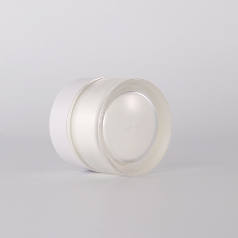 25g 50g thick wall plastic PET matte cosmetic cream jar