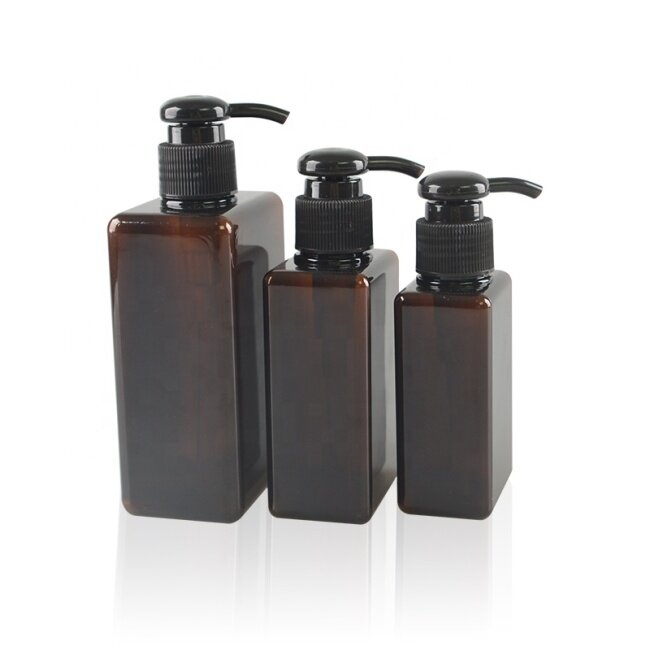 Eco friendly empty 60ml 100ml hand wash cream bottles thick wall PETG plastic bottle for shampoo