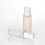 Wholesale PET painted cosmetic skin care bottles frosted bottles with lotion pumps cosmetic containers and packages