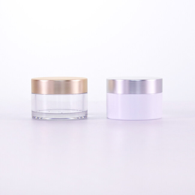 High Quality 30g PET cream jar essence container for cosmetic packaging Lotion Creams Toners Makeup Samples