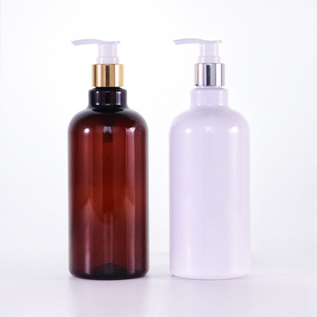 500ml Plastic Pump Dispenser Bottle for Skin Care Massage Oil Liquid Soap Shampoo Conditioner