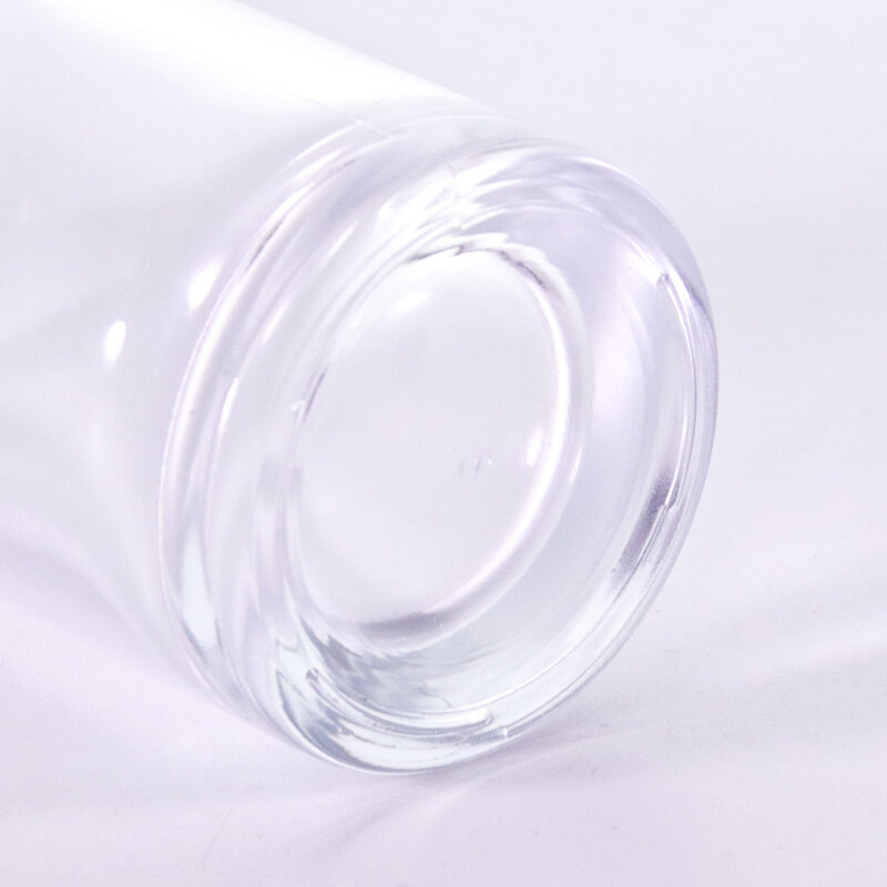 High quality clear round luxury custom fragrance empty perfume bottle 30ml 50ml 100ml with spray pump perfume magnetic cap