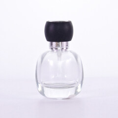 20ml 30ml 50ml 100ml glass perfume bottle special model metallic with plastic cap