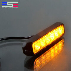 Traffic 6 LEDs Warn Strobe Light Bar Bulb for Emergency Car