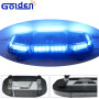 Emergency road safety led mini light bar integrated with siren and speaker for police interceptor vehicles