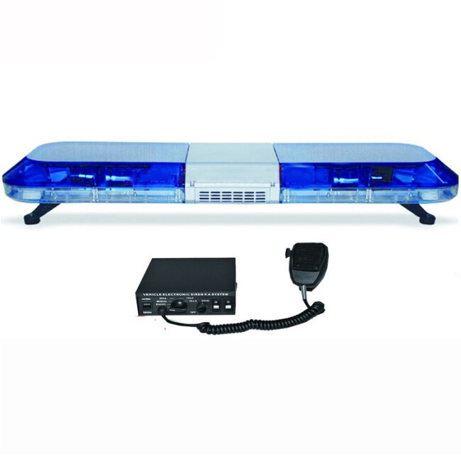 DC12v flashing blue 3w Factory Price LED emergency vehicle lightbar Ambulance lights and siren For Sale