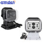 Remote control 360 degree rotation 12V spot led search light for boat marine offroad Driving searching