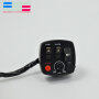 100W 12V Ambulance Electronic Speaker Horn Motorcycle Police Siren With Microphone