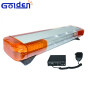 Tow truck emergency flashing warning bar used led amber light with siren for security vehichels