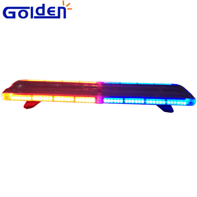 Aluminum cover slim bar ultra bright vehicle roof used warning emergency military police light