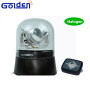 12v Remote control 360 degree emergency warning beacon halogen rotating search light
