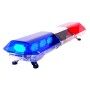 Military Police Vehicle Warning Flashing Blue Led Alarm Strobe Light Bar with siren speaker