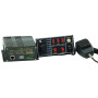 Police electronic compact alarm amplifier siren with dashboard switch panel